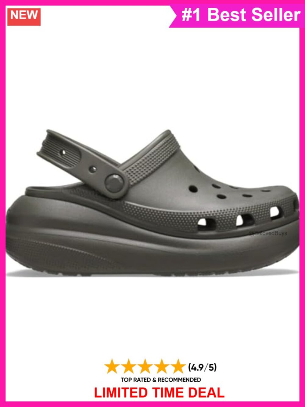 Crocs Modern Synthetic Pull-On Clog Casual Comfort Shoe